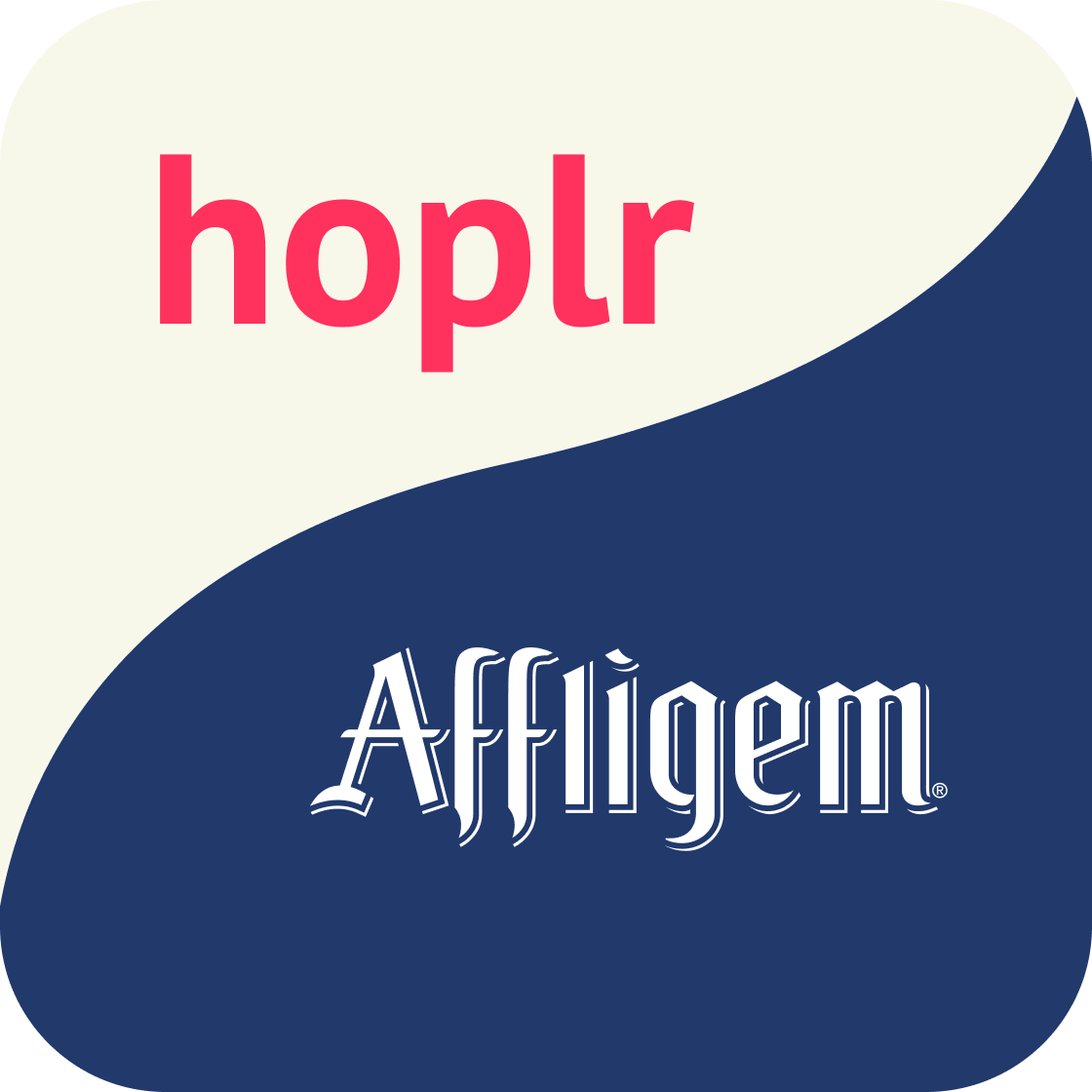 Hoplr + Affligem logo