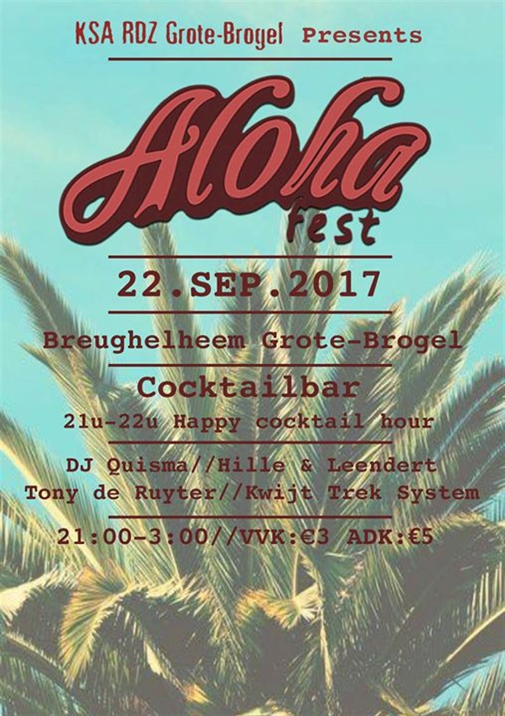 Hoplr Peer 22 September 2017 Aloha Fest