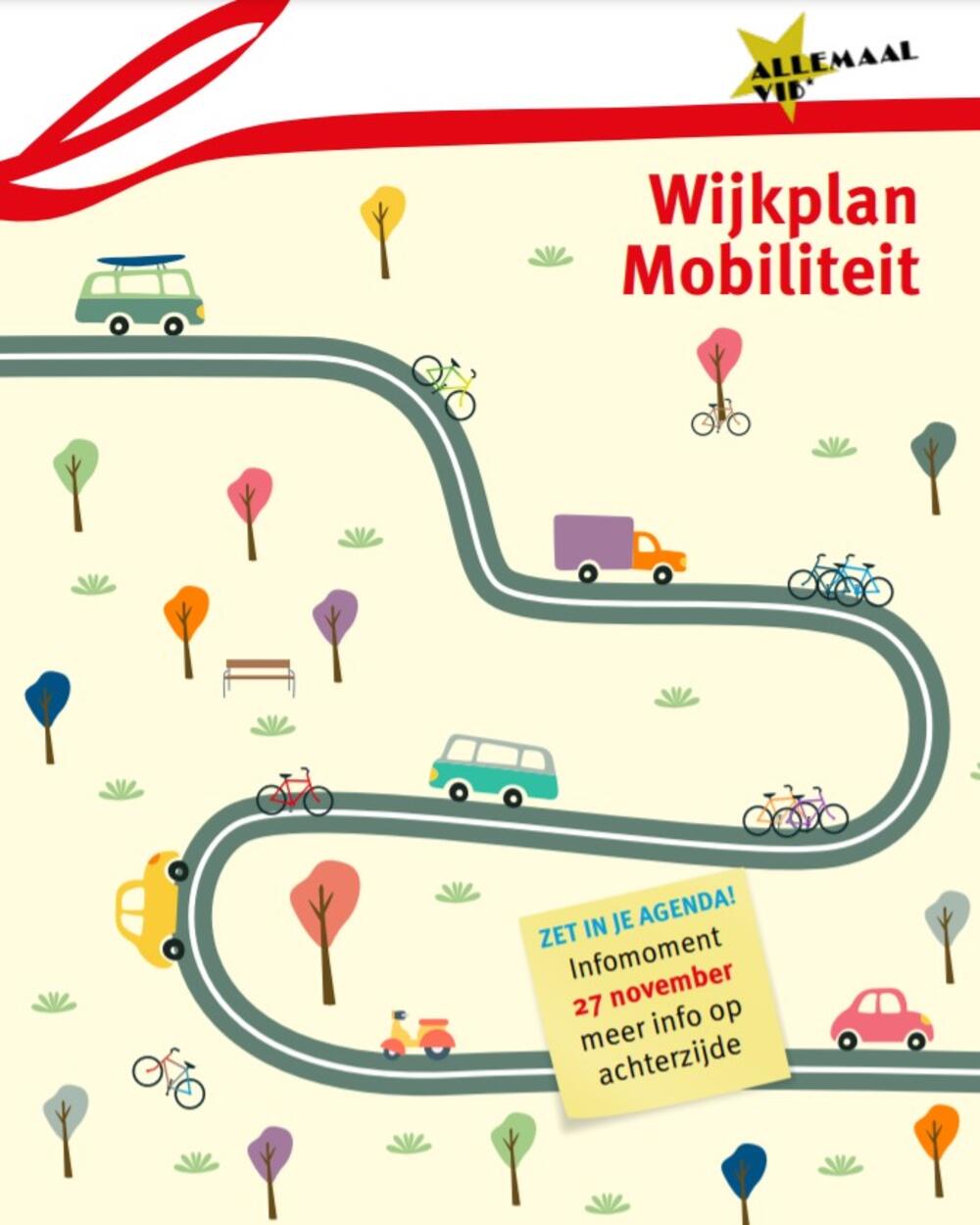 Inschrijving infomoment Wijkplan Mobiliteit Kaart