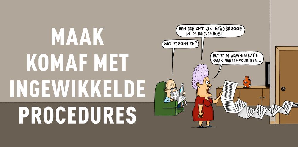 📣Meld ingewikkelde procedures en onduidelijke communicatie!📣