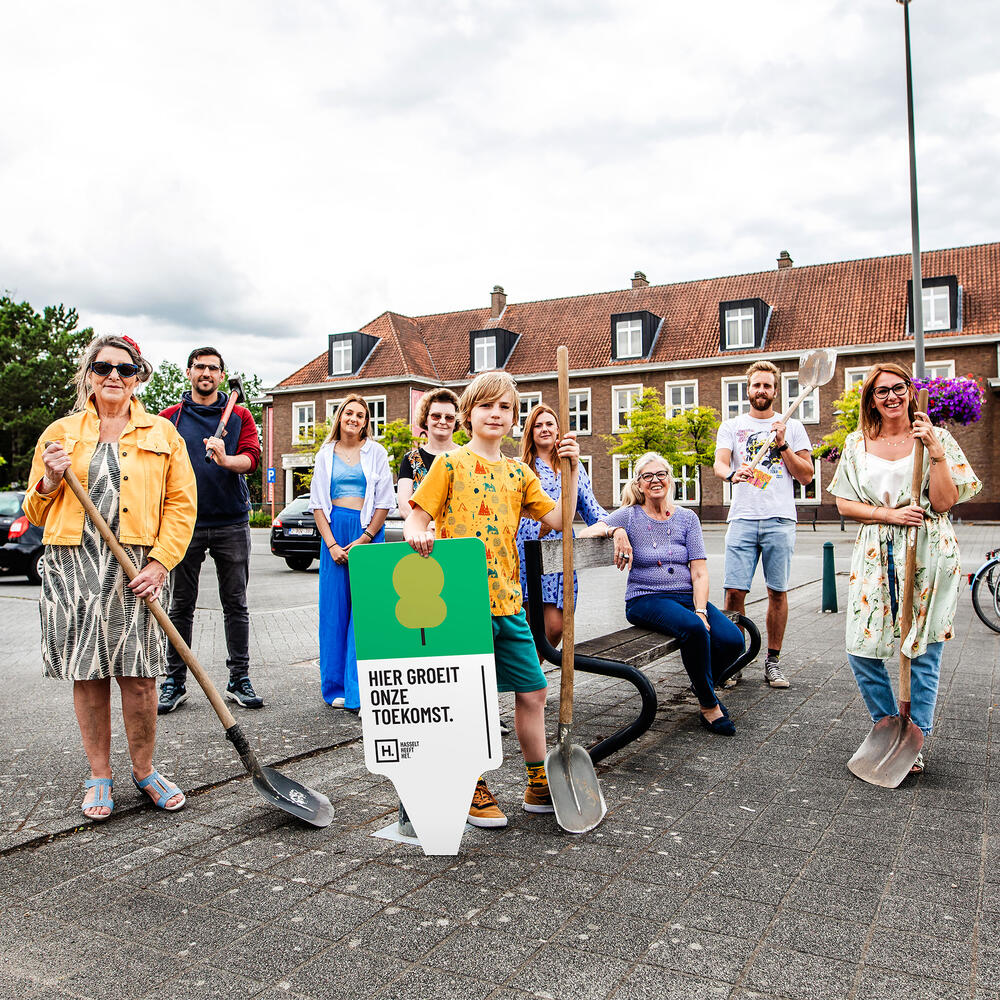 Banneux onthardt: meer groen in de wijk!