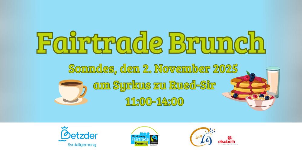 Fairtrade Brunch